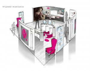 BBeauty concept sketches - experiential